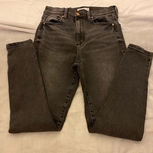 Black Garage Skinny Jeans